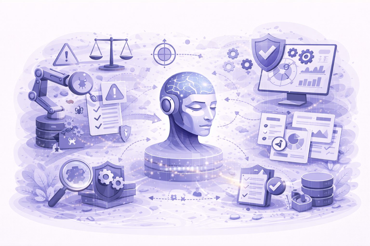 Illustration for AI Risk Management