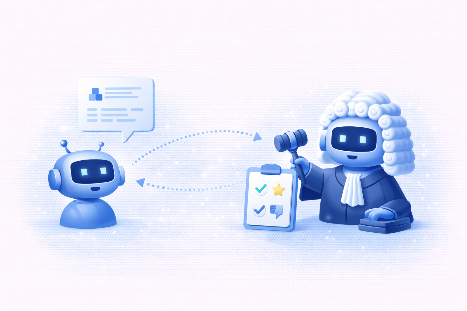 Illustration for LLM-as-Judge