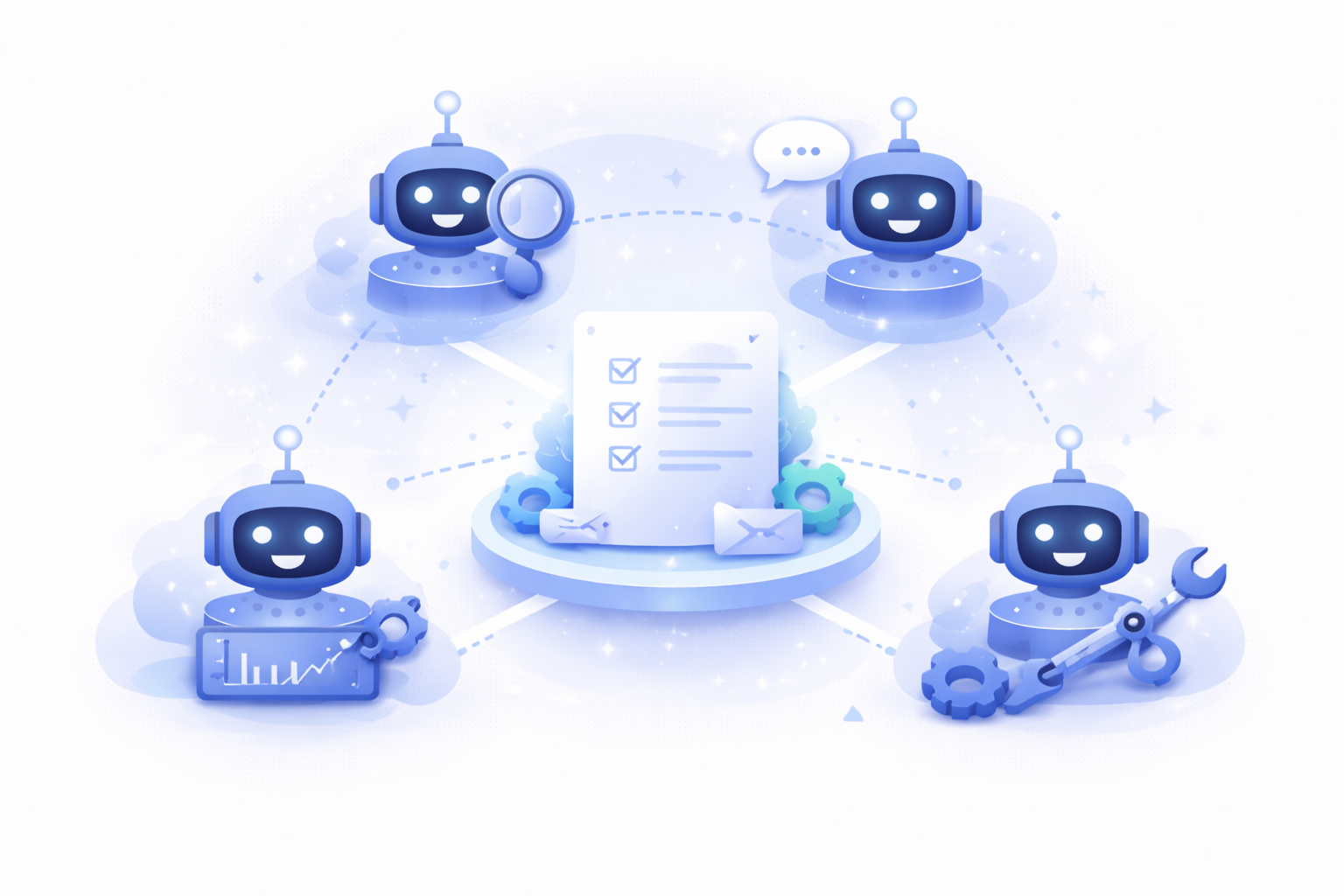 Illustration for Mixture of Agents