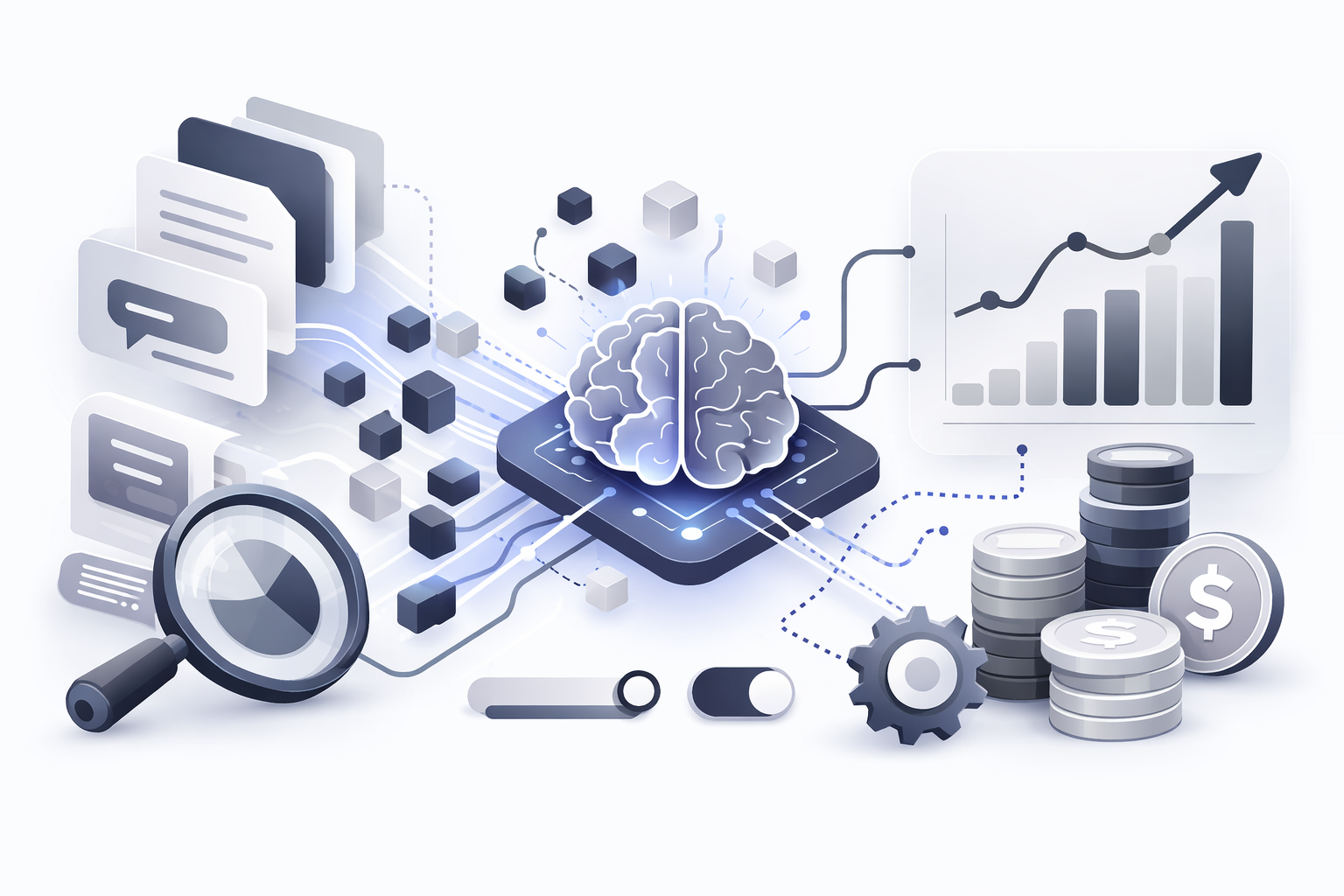 Illustration for Tokenomics of AI